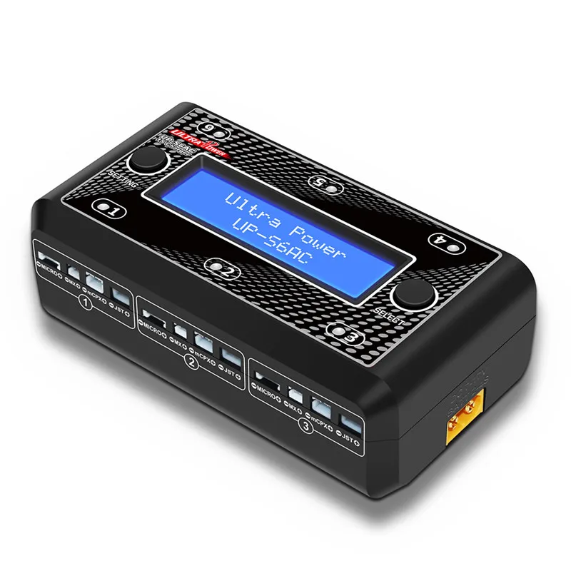 Зарядное устройство для аккумуляторов Ultra Power UP-S6AC 6x4 35 W 1S AC/DC LiPO/LiHV с Micro MX mCPX JST Fpr RC