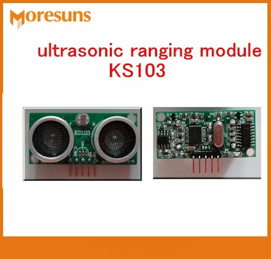 

Fast Free Ship High-end ultrasonic ranging module KS103 blind area 1cm,8m range accuracy 1mm 3.0V-5.5V distance measuring sensor