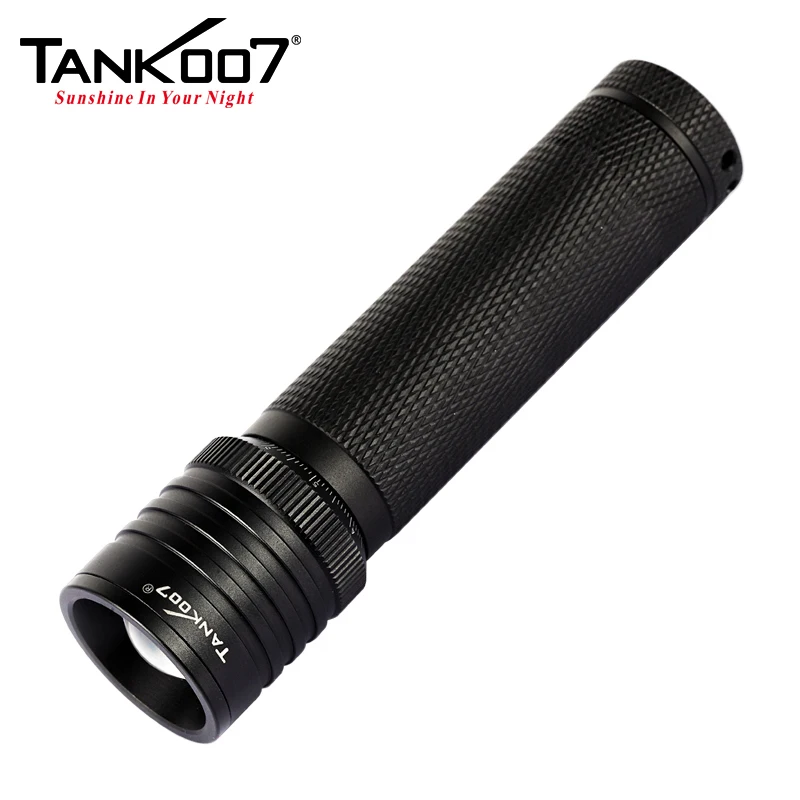 TANK007 зум светодиодный фонарик CREE XR E Q5 кемпинг на открытом воздухе ночного циклин