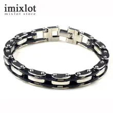 Браслет и браслет из нержавеющей стали 215 мм, мужские ювелирные изделия, цепочка с подвеской, мужской браслет