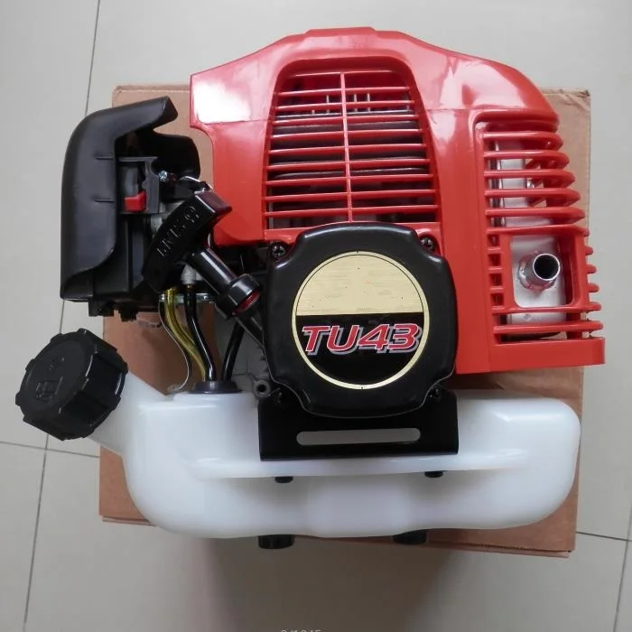 TU43 GASOLINE ENGINE 43CC POWERED BACKPACK AUGER BLOWER BRUSHCUTTER TRIMMER  SPRAYER DISTER FINISHED UNIT MOTOR|trimmer engine|blower sprayerauger  engines - AliExpress