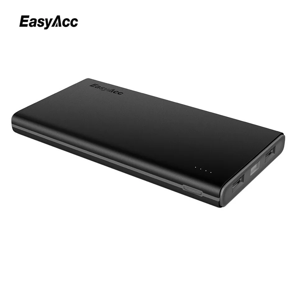 Easyacc 10000 мАч Мощность банк Портативный внешний Батарея Dual USB Зарядное устройство Мощность банка для iPhone 7 6 Huawei Xiaomi MI5 6 4 Redmi3 - Цвет: same as picture