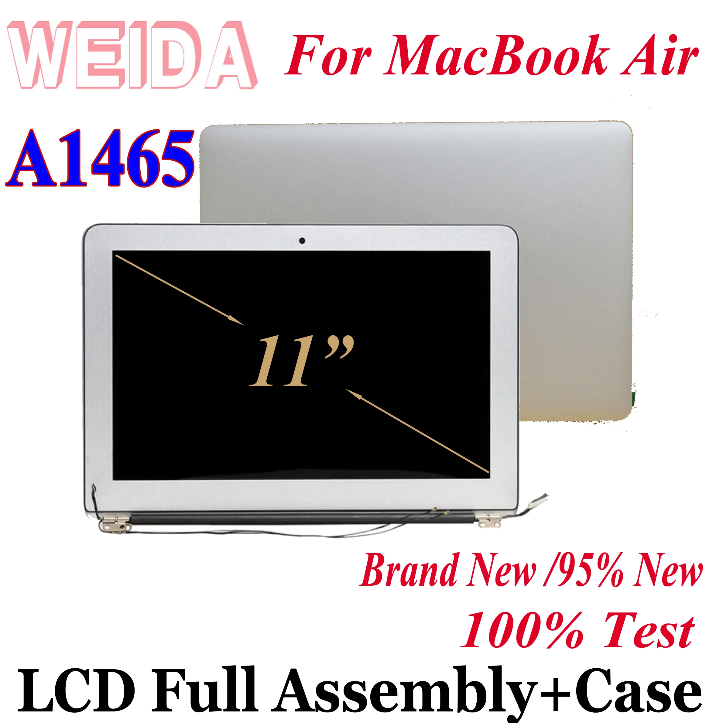 Lcd 11.6 "Per Macbook Air A1465 Display Touch Screen Sostituzione Completa Del Gruppo Custodia A1465 Ab