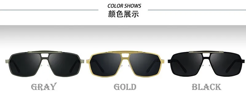 Новая мода Мужские поляризационные солнцезащитные очки фильм Звезда модель любимая большая рамка классические мужские солнцезащитные очки поляризационные