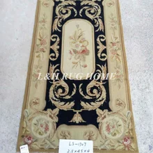 2,5 'x4. 5' шерстяной вышитый ковер новозеландская шерсть ковры ручной работы