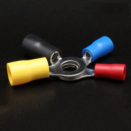 

500Pcs RV5.5-10 Insulated Wire Connector Ring Crimp Terminal 12-10 AWG 4-6mm2