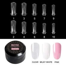 MIZHSE поли Гель-лак для ногтей для наращивания ногтей 15 мл дизайн ногтей УФ гибридные ногти маникюр Гель-лак для ногтей с моделью ногтей
