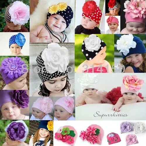 Flower Hats Baby Hats Christmas Hat 