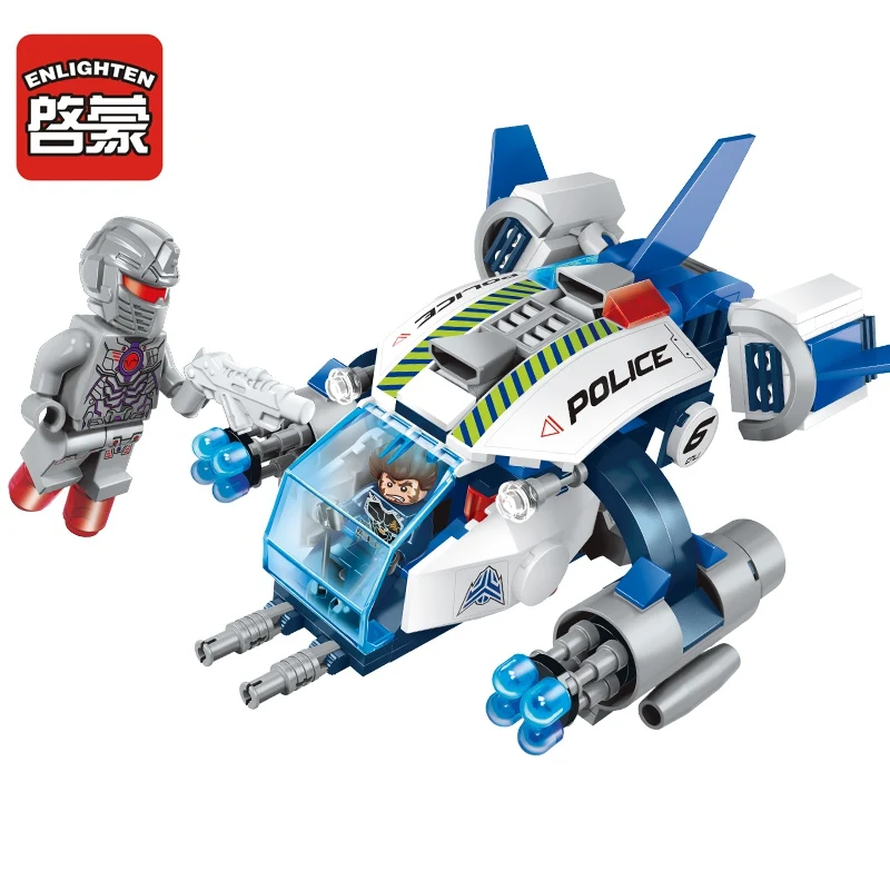 

ENLIGHTEN 213Pcs Space Adventure Blocks Toys for Kids Assembled Building Kits Toys Brinquedos Juguete Blocks Toys for Children