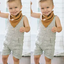Одежда для новорожденных для маленьких мальчиков и девочек одежда, комбинезон, топ, комбинезон, Шорты Брюки для девочек из одного предмета