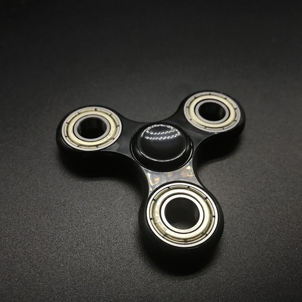 Хороший подшипник Tri-Spinner ABS Спиннер EDC ручной Спиннер для аутизма и СДВГ время вращения длинные антистрессовые игрушки