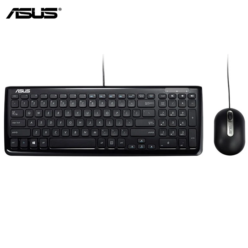 Genuine ASUS KM 100 Keyboard And Mouse Combo Official Use USB Wired