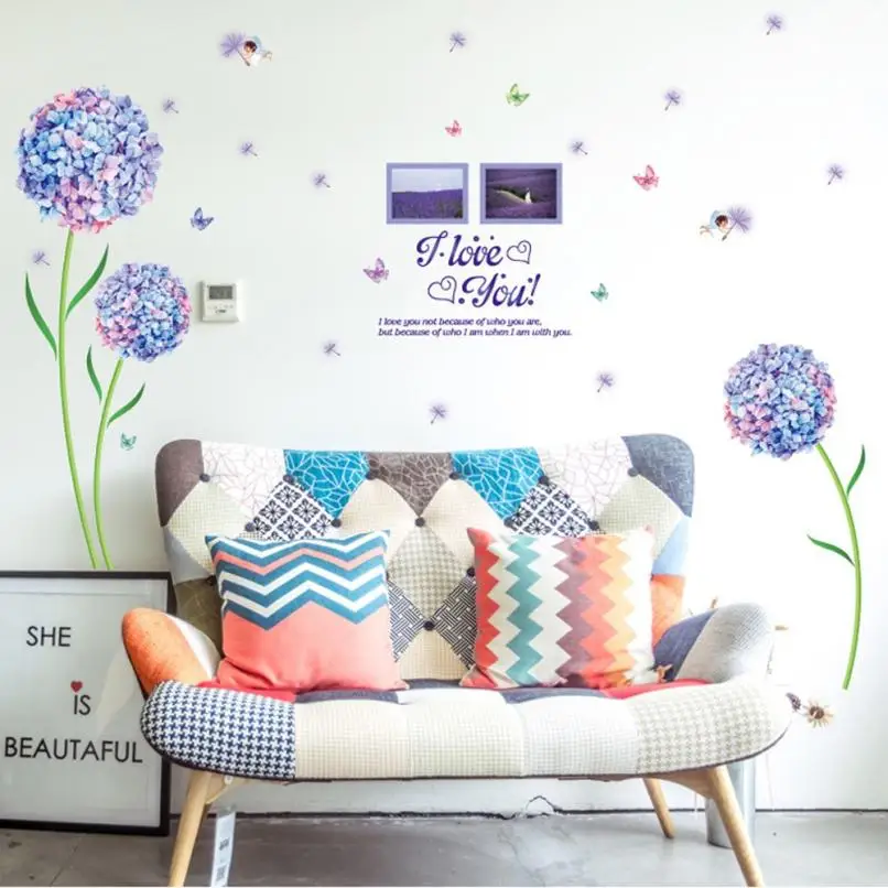 Home Decor Butterfly Dandelion Wall Stickers Removable Decal Home Decor DIY Art Decoration wall sticker Home Deco mirror AU6 Home Decor Butterfly Dandelion Wall Stickers Removable Decal Home Decor DIY Art Decoration wall sticker Home Deco mirror AU6