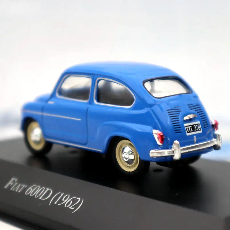IXO alth 1:43 Fiat 600D 1962 синие литые под давлением модели Ограниченная серия Коллекция