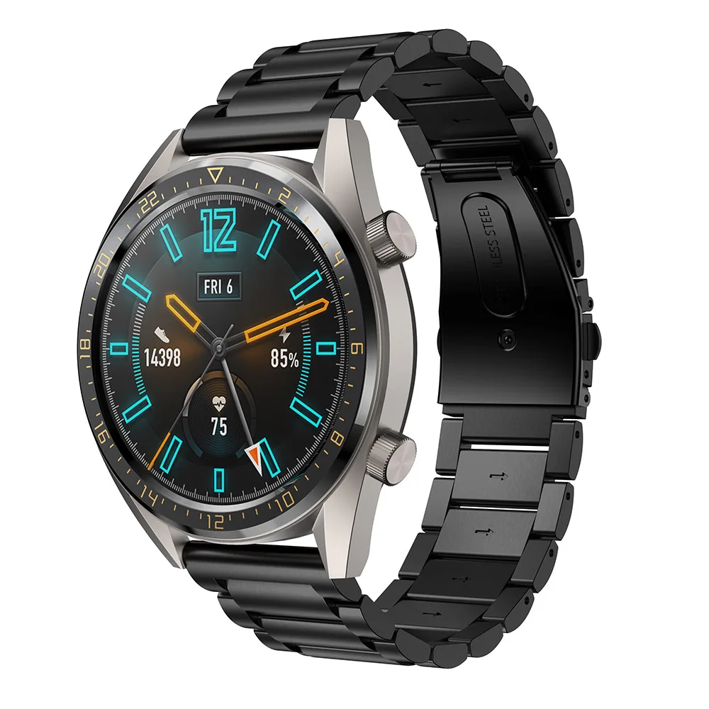 Hero-Iand-Stainless-Steel-Watchband-for-Huawei-Watch-GT-Quick-Release-Band-Replacement-Strap-Wrist-Bracelet