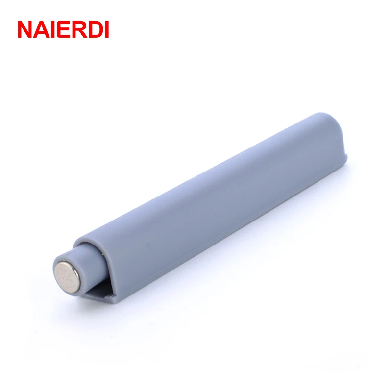 

NAIERDI 5Set/Lot Gray White Kitchen Cabinet Door Stop Drawer Soft Quiet Closer New Push To Open System Damper Buffers Screws