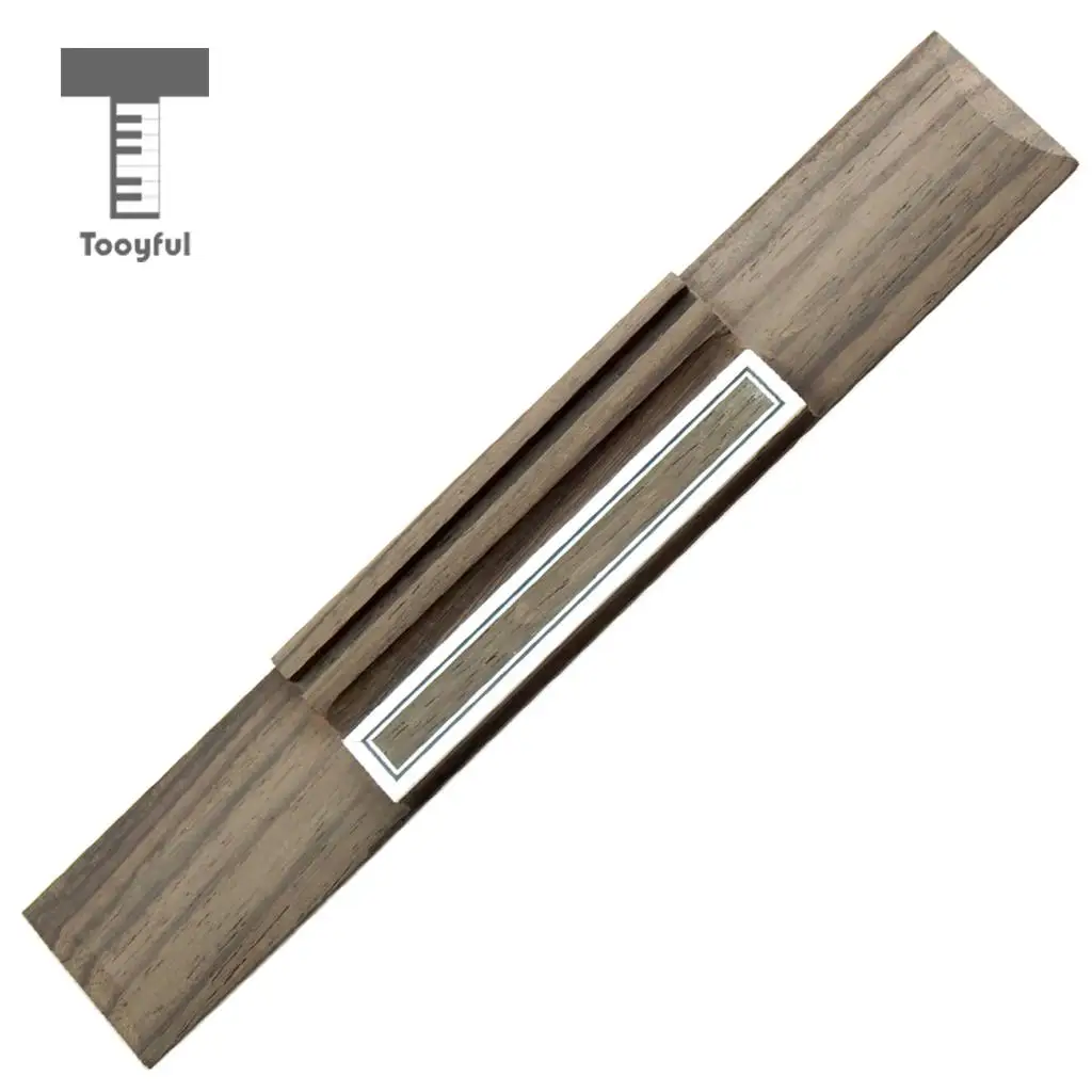 Tooyful Rosewood Wood Guitar Bridge for 6 String Acoustic Classical Guitar
