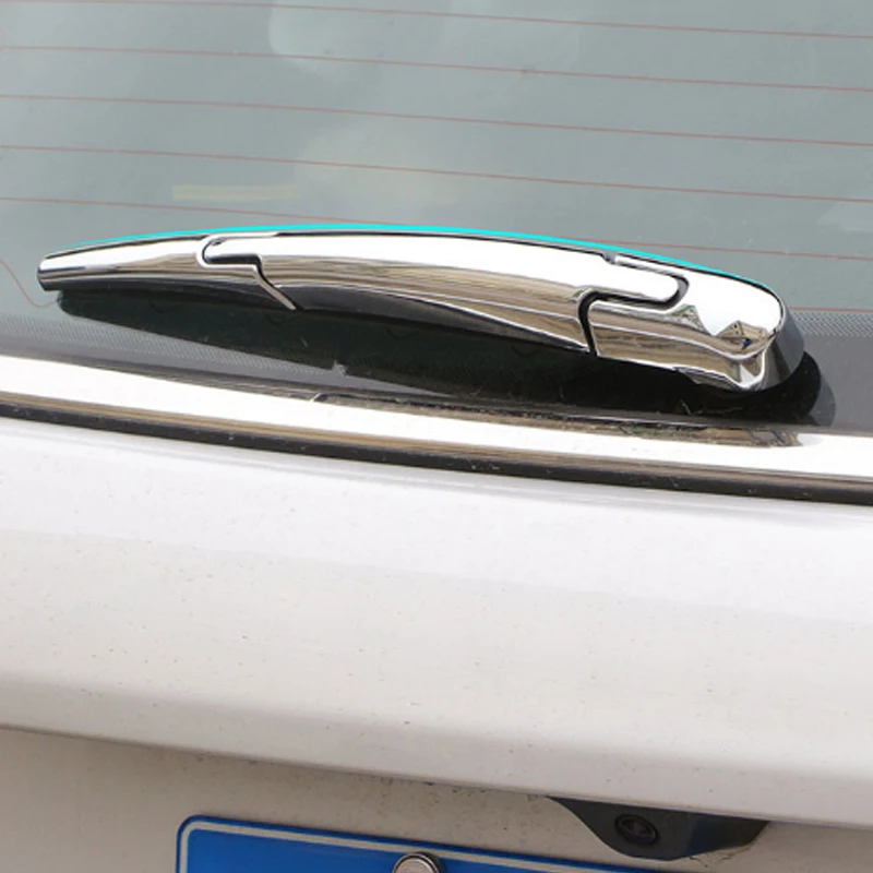 3 Pcs/Set ABS Chrome Rear Water Wiper Protection Cover Wiper Windshield