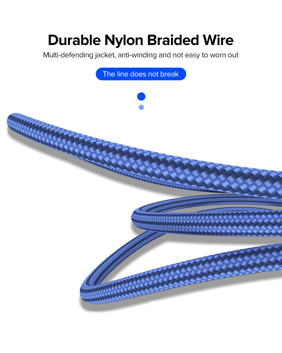 Venroii 1m Micro USB Cable for Xiaomi Redmi Note 5 Pro 4 MicroUSB Fast Charging Data Cabo for Samsung S7 S6 Mobile Phone Charger
