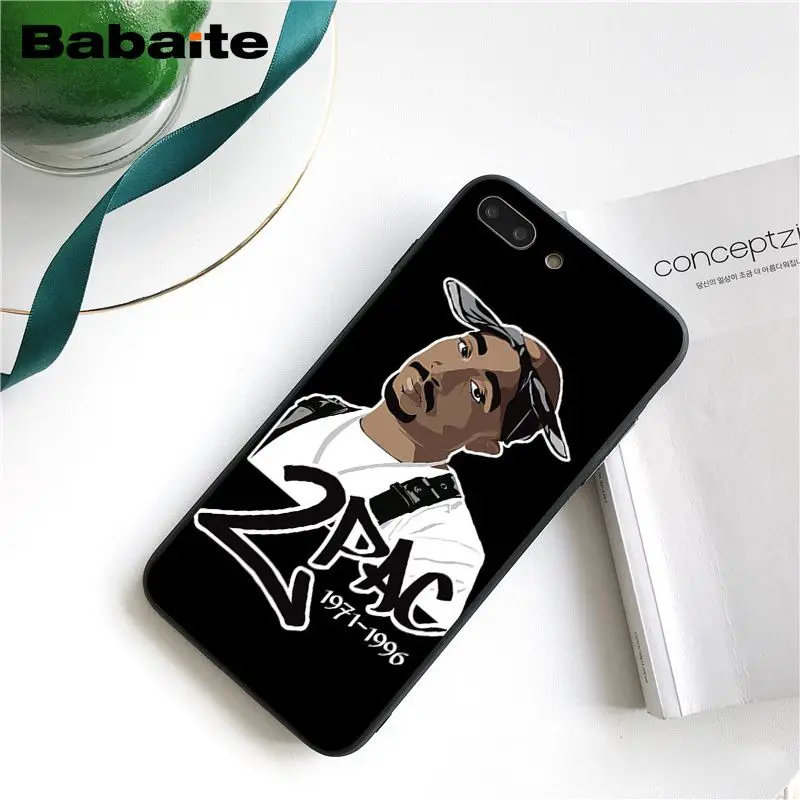 Babaite 2Pac Tupac Amaru Shakur чехол для телефона для iphone 11 Pro 11Pro Max X XS MAX 6 6s 7 7plus 8 8Plus 5 5S SE XR - Цвет: A16