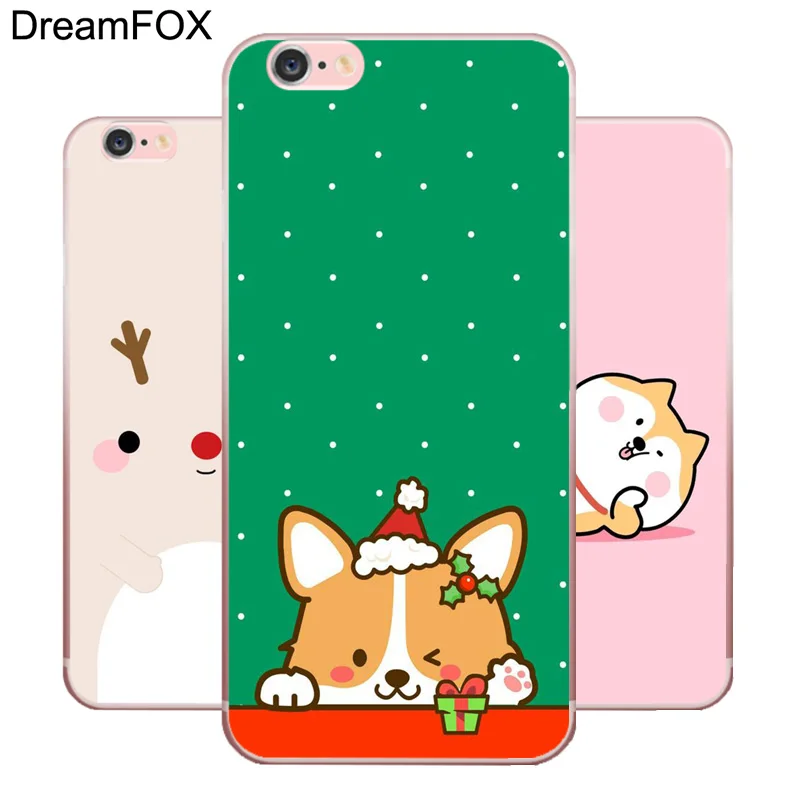 Goede DREAMFOX M317 Cut Corgi Zachte TPU Silicone Case Cover Voor Apple iPhone X XR XS Max 8 7 6 6 s Plus 5 5 s SE 5C 4 4 s