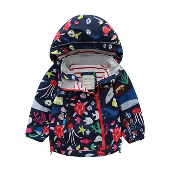 

New 2019 spring autumn children kids jackets baby boys girls outwear coat boys girls windproof waterproof double-deck jackets