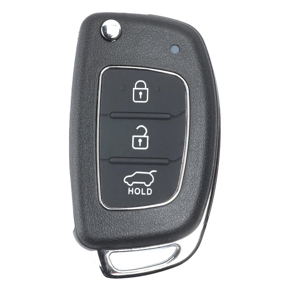 KEYECU складной дистанционный ключ 3 кнопки 433 МГц ID46 чип Fob для Hyundai Accent 2014 2016|for hyundai