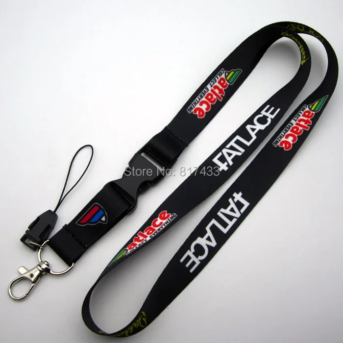 10 шт. FATLACE стиль JDM Stance hellaflush ремешок для телефона на шею ID брелок 2 цвета|jdm key chain|key