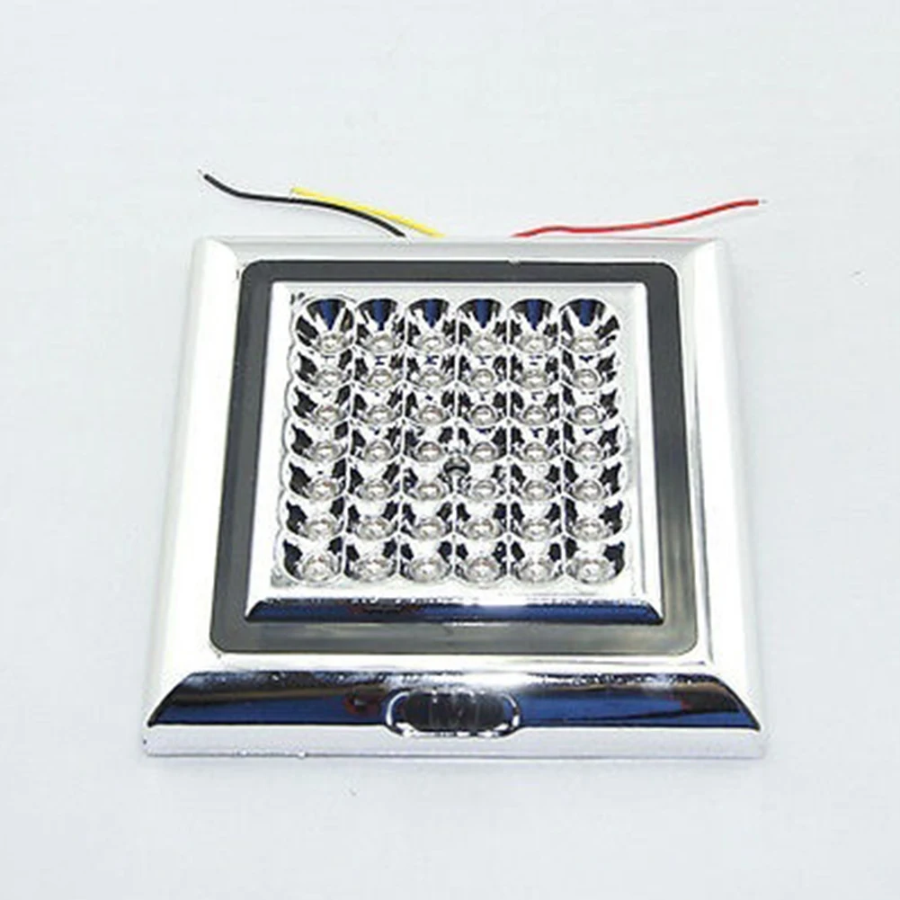 42 LED DC 12V White Vehicle Car Interior Roof Light Dome Cabin Ceiling
