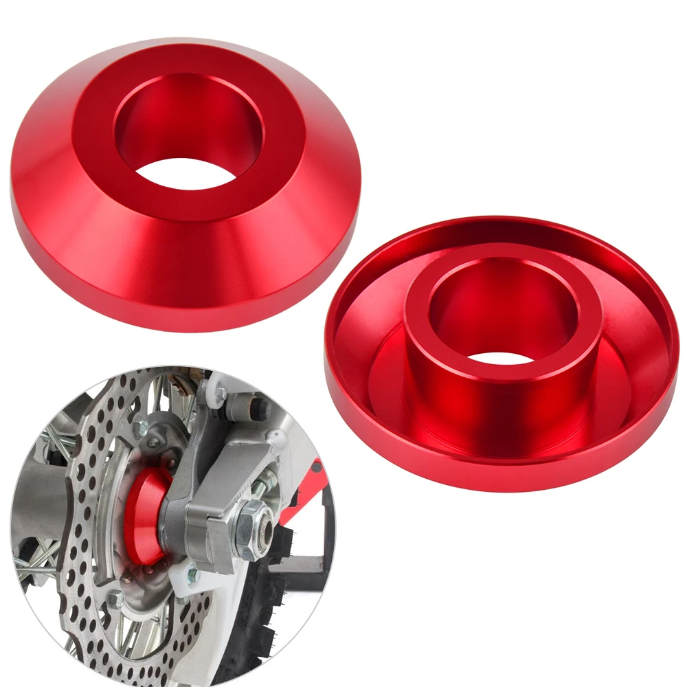 Front Wheel Hub Spacers For Honda CR125R CR250R CRF250R CRF450R CRF250X CRF450X Front Wheel Hub Spacers For Honda CR125R CR250R CRF250R CRF450R CRF250X CRF450X