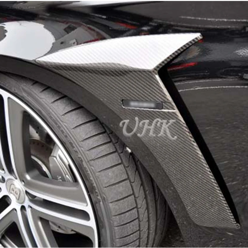 UHK 1 пара чехлов для крышек из углеродного волокна разветвитель Mercedes Benz S Class W222 S63