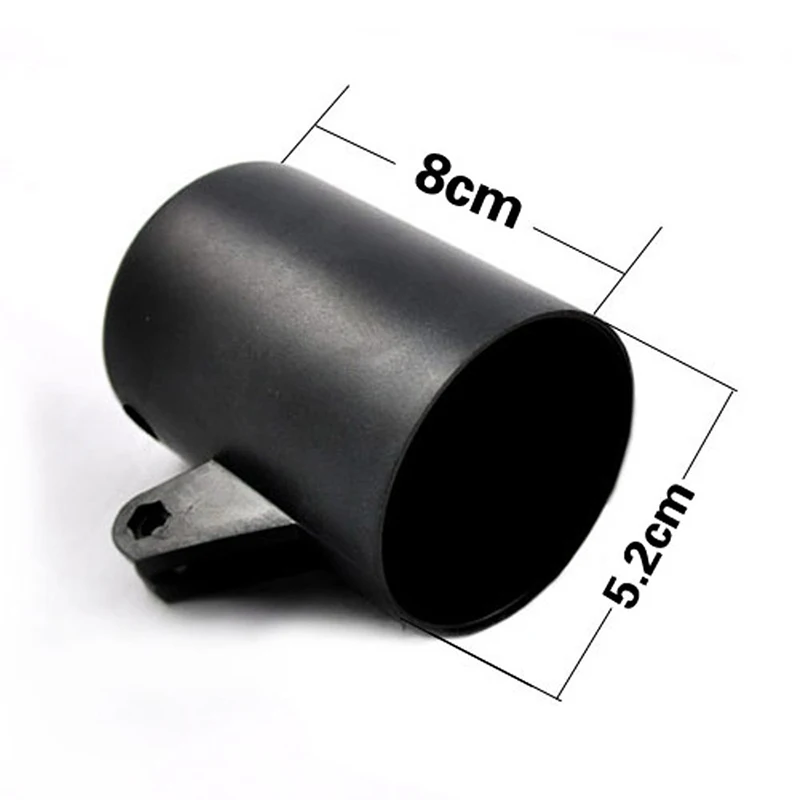 

Universal Black 2'' 52mm Truck Motor Car Dashboard Meter Bracket Cup Gauge Cover Mount Holder Pod Protecter Single Hole