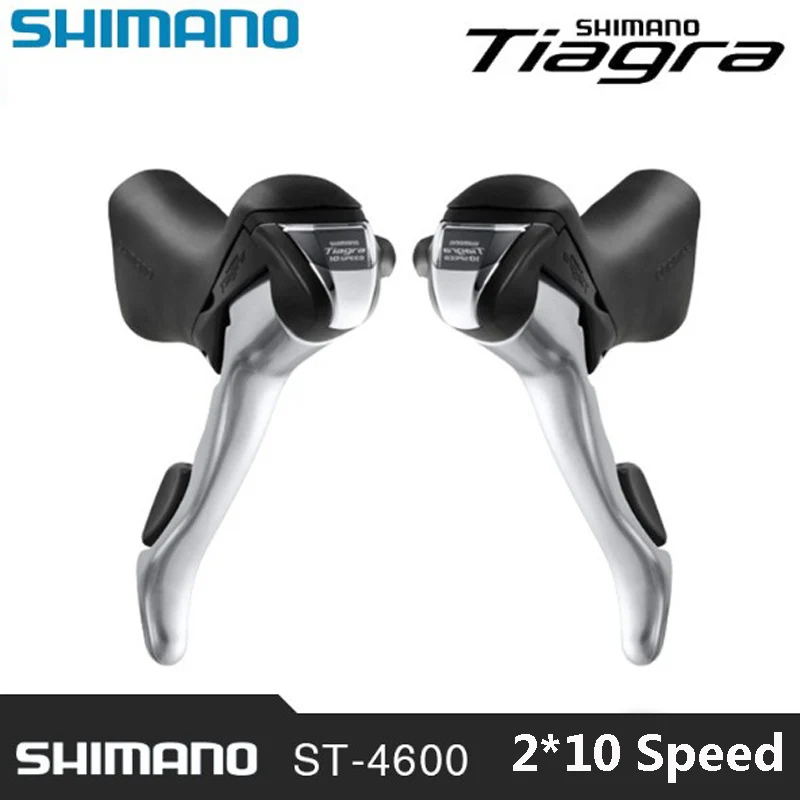 SHIMANO TIAGRA ST-4600, рычаг переключения тормозов, двойной рычаг управления, дорожный автомобильный переключатель, запчасти для велосипеда, ручка управления 2*10 - Цвет: 4600