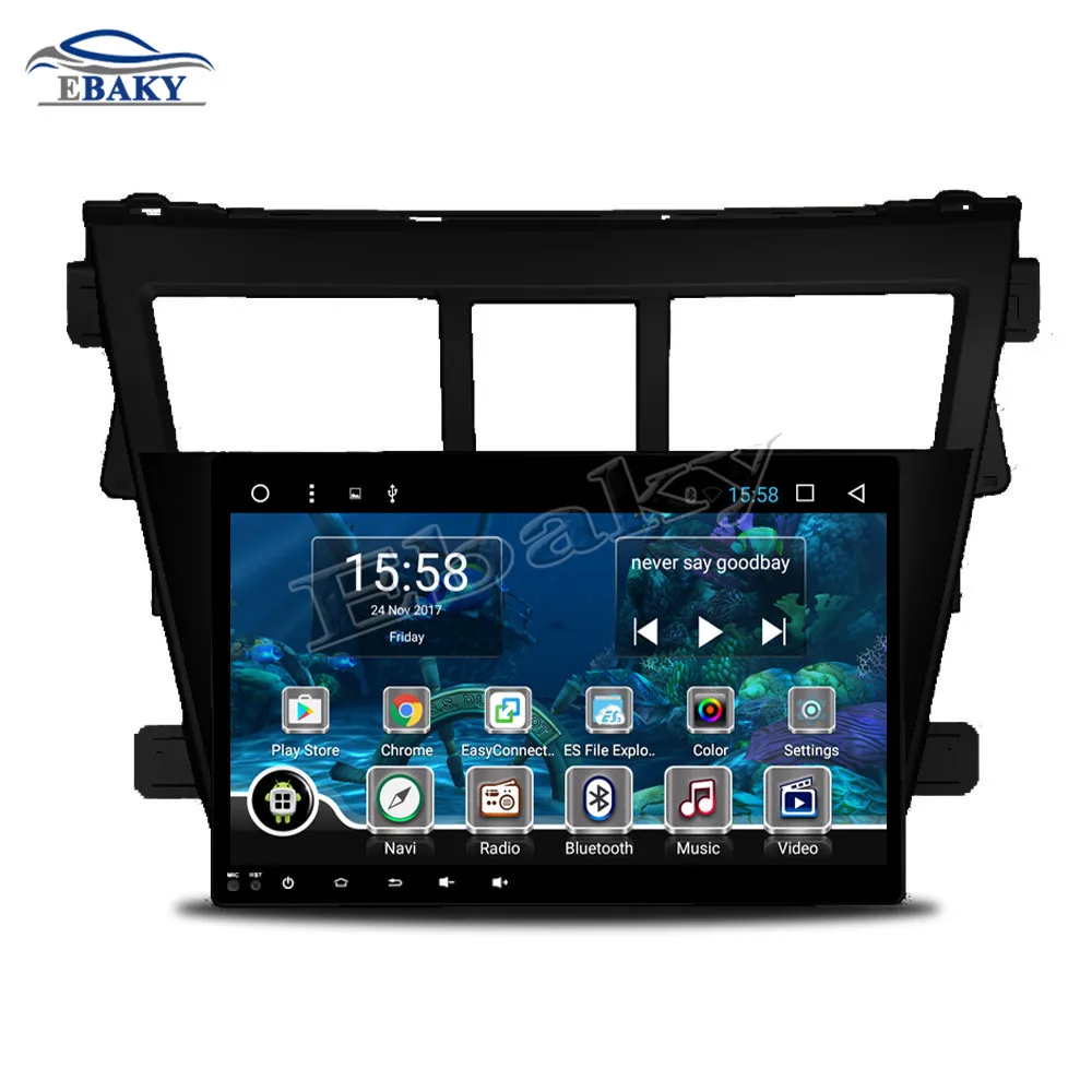 Clearance NaviTopia 9inch 1GB/2GB Quad Core/Octa Core Android 7.1/8.1 Car DVD Radio for Toyota VIOS 2008 2009 2010 2011 2012 2013 GPS/map 11