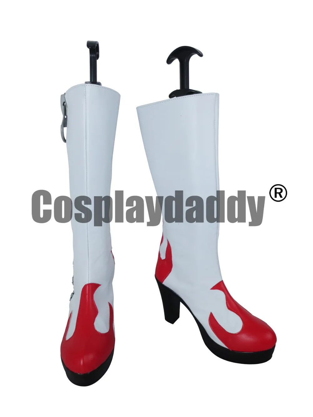 

Tengen Toppa Gurren Lagann Yoko Littner Viral Red Cosplay Shoes Boots X002