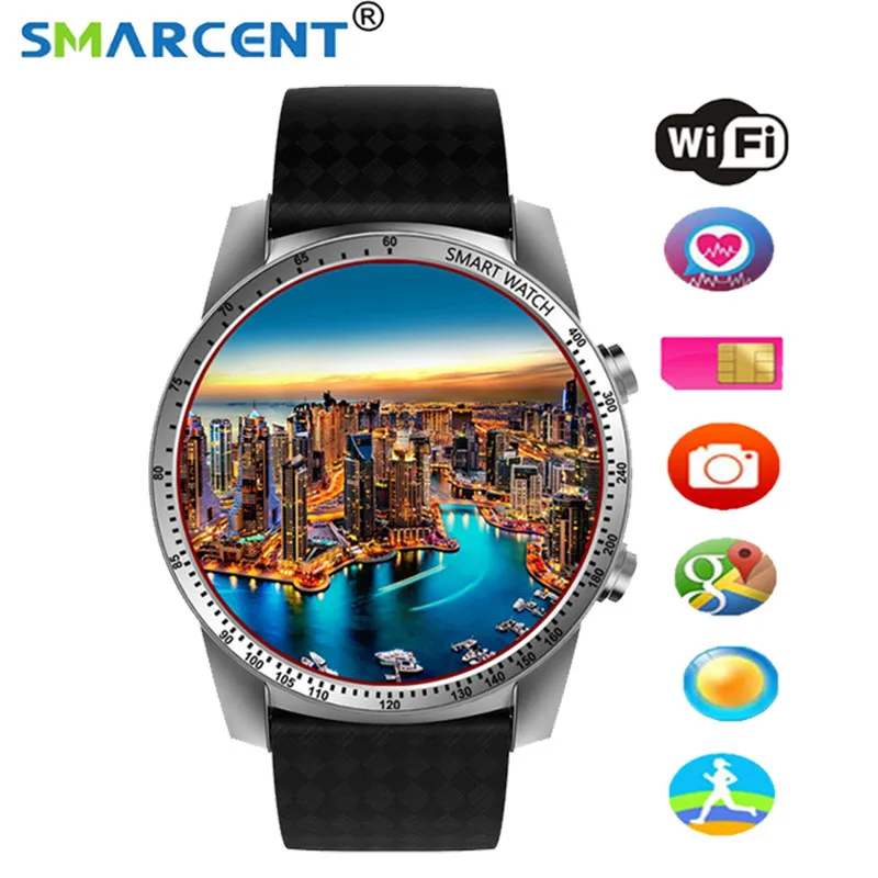 

KW99 Smart Watch 1.39 Inch Smartwatch phone Bluetooth 4.0 WIFI 3G GPS 2.0 Mega Pixel Heart Rate Monitor relogio inteligente