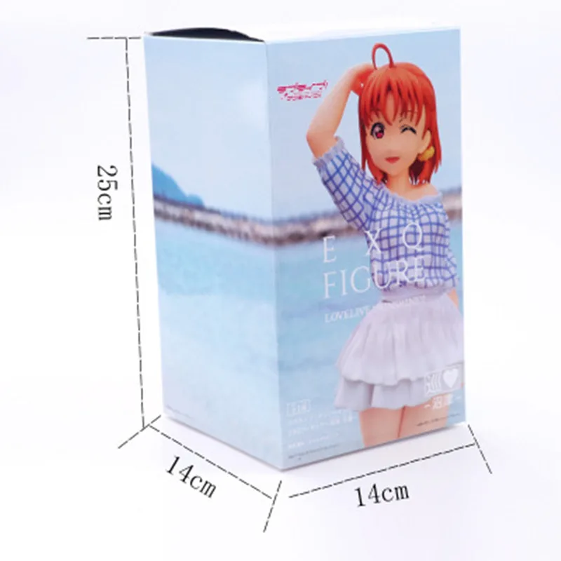 Японское аниме Love Live Takami Chika Фигурки игрушки фигурка 23 см ПВХ модель кукла с