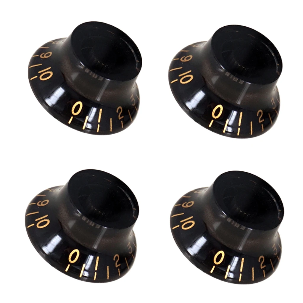 4 Pcs Plastic Electric Guitar Volume Tone Knob Control Switch Toggle Knobs For ST SQ Musical Instruments Electric Guitars Parts