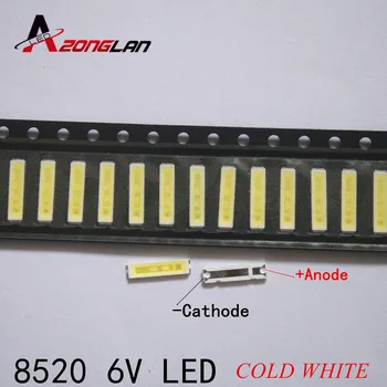 

1000pcs/LOT FOR LG SMD 8520 LED Innotek LED LED Backlight 8520 6V Cool white TV Application