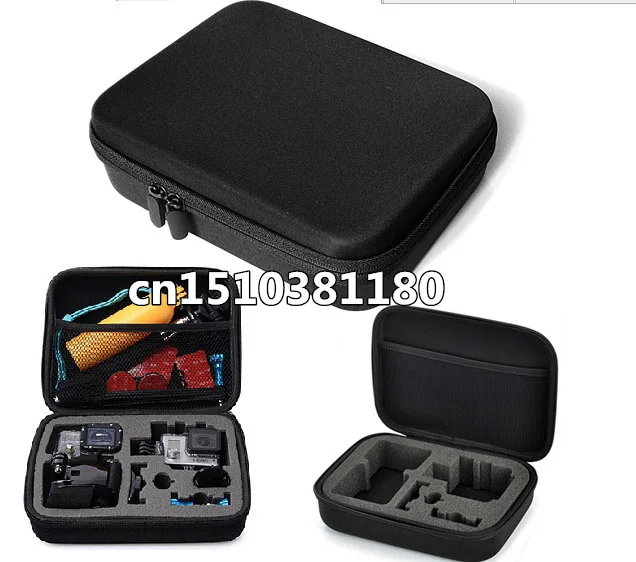 

Medium Sized collection case Hard Protection carry bag for Xiao mi Yi action camera and mini camcorders