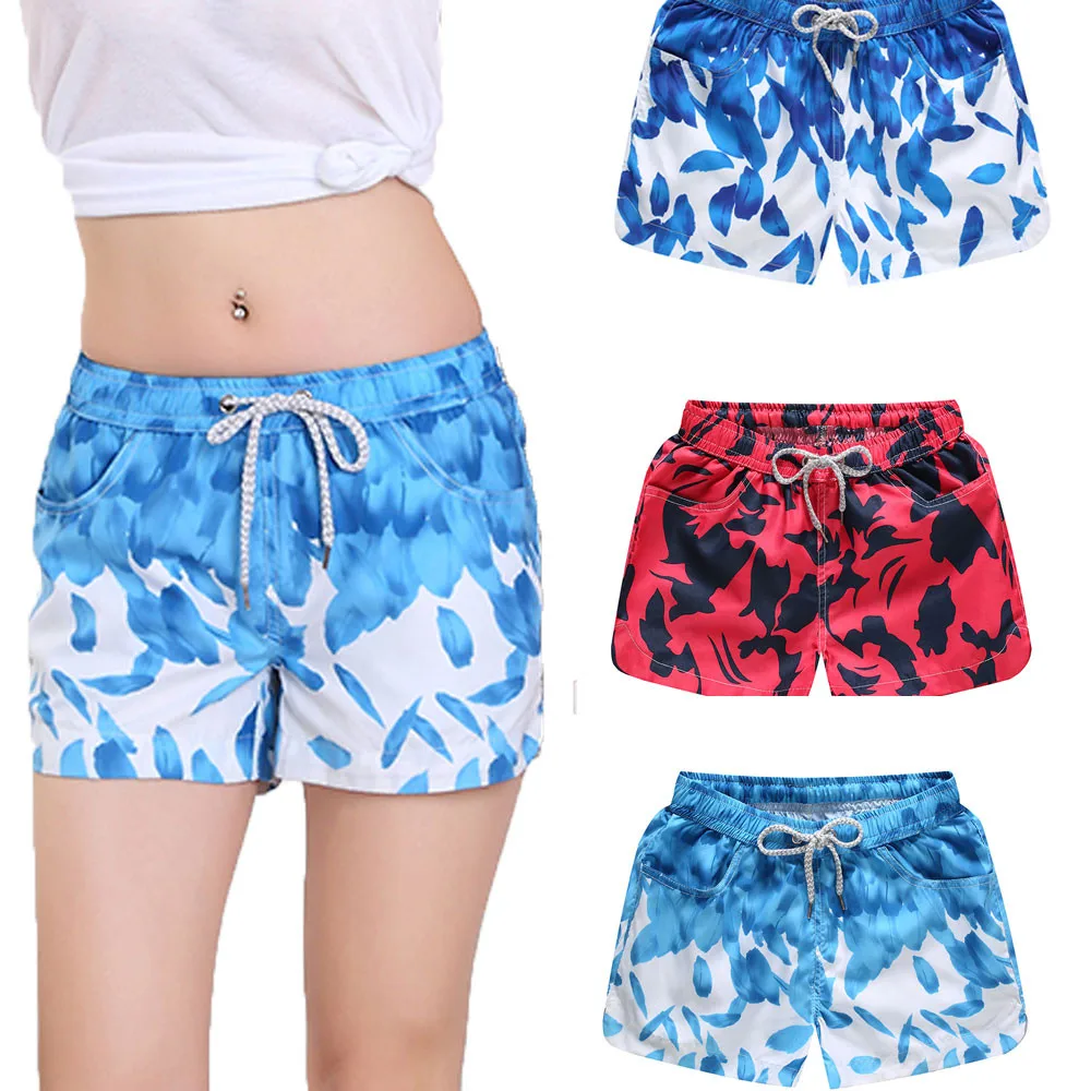 

Womens Shorts Swim Trunks Quick Dry Beach Surfing Running Swimming Water Pool Loose High Quality Dropship#0417