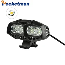 5000 Люмен USB Перезаряжаемый велосипедный светильник MTB велосипедный светильник зум-вспышка светильник водонепроницаемый Встроенный аккумулятор Аксессуары для велосипеда