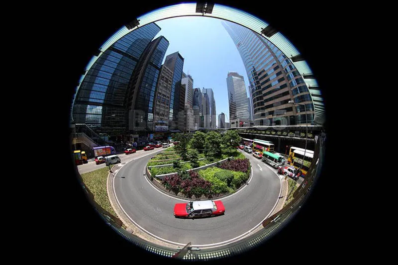 fishbowl camera lens