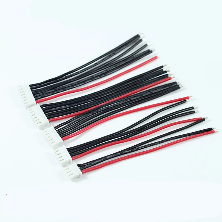 

10PCS 10CM 2S1P 3S1P 4S1P 5S1P 6S1P 7S1P 8S1P 9S1P Balance Charger Cable 22 AWG Silicon Wire JST XH Plug