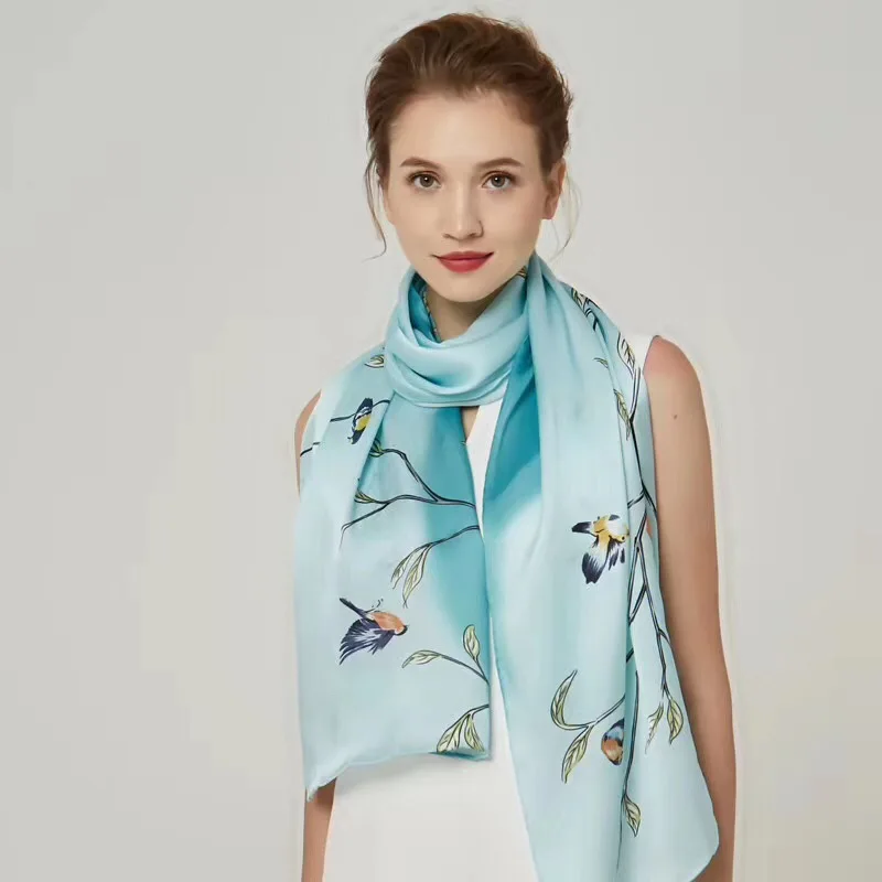 foulard-en-satin-de-soie-pour-femmes-et-filles-100-vrai-murier-echarpe-enveloppante-sarong-en-soie-180x55cm-vente-d'usine-mixte-2-pieces-lot-4105