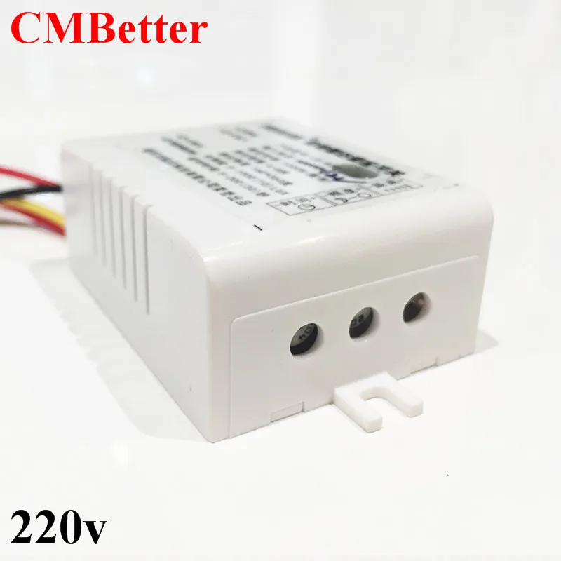 CMBetter 180 Degree  Microwave radar detector human body displacement sensing delay switch induction switch AC220V  (3)