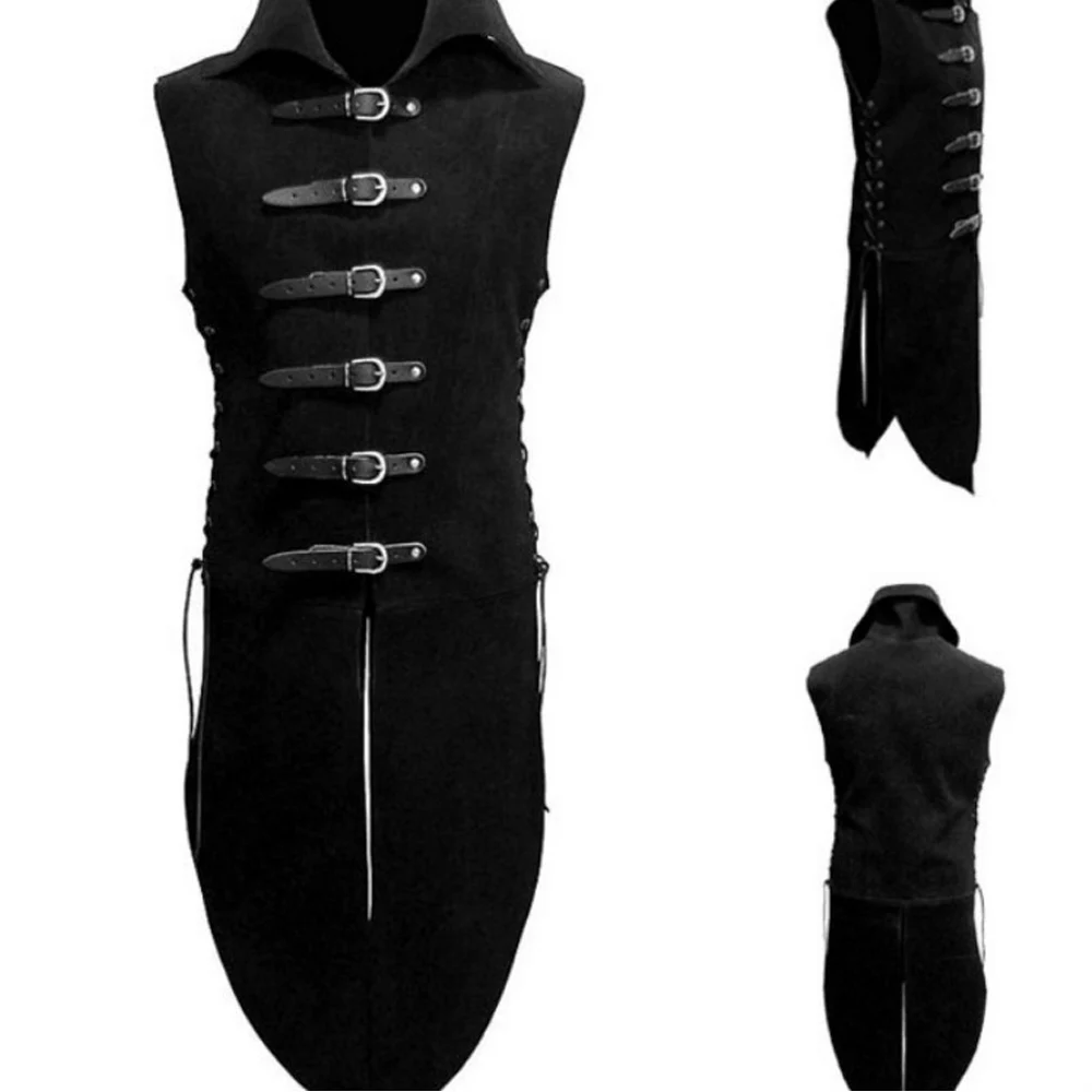 come foto XXL Uomo adulto Rinascimento medievale Sposi Rievocazione pirata Costume larp Allacciatura camicia Camicia maniche medioevo Top per uomo