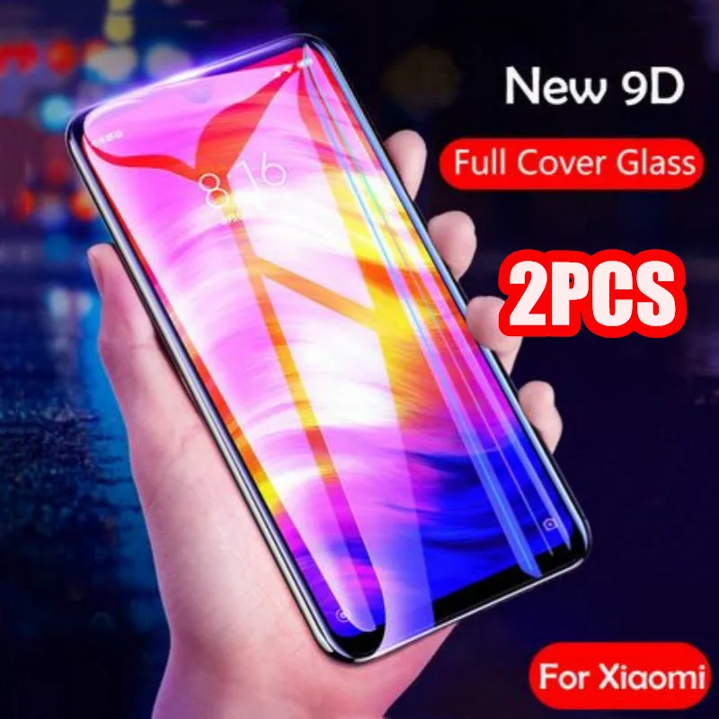 

9D Full Coverage Tempered Glass For Xiaomi Mi 9 SE 9X 8Lite 6X F1 Redmi Note 7 6 5 5A Pro Screen Protector For 5A 5Plus 6A 6Pro