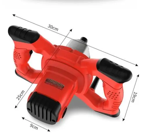 Промышленный миксер, электрический контроль скорости, ручная краска, цемент, штукатурка, раствор, покрытие, миксер, шпатлевка, порошок, смешивающая машина