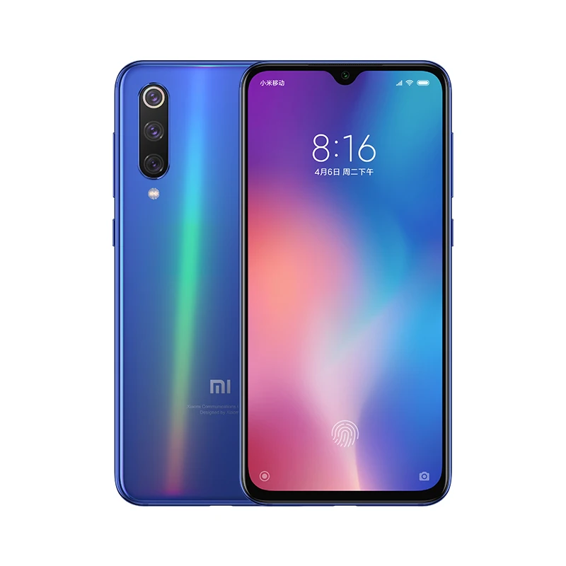 Глобальная версия Xiaomi Mi 9 SE 6GB 128GB Snapdragon 712 5,97 ''AMOLED 48MP Тройная камера мобильный телефон NFC Встроенный экран отпечаток пальца - Цвет: Blue